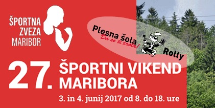 Športni vikend Maribora s Plesno šolo Rolly