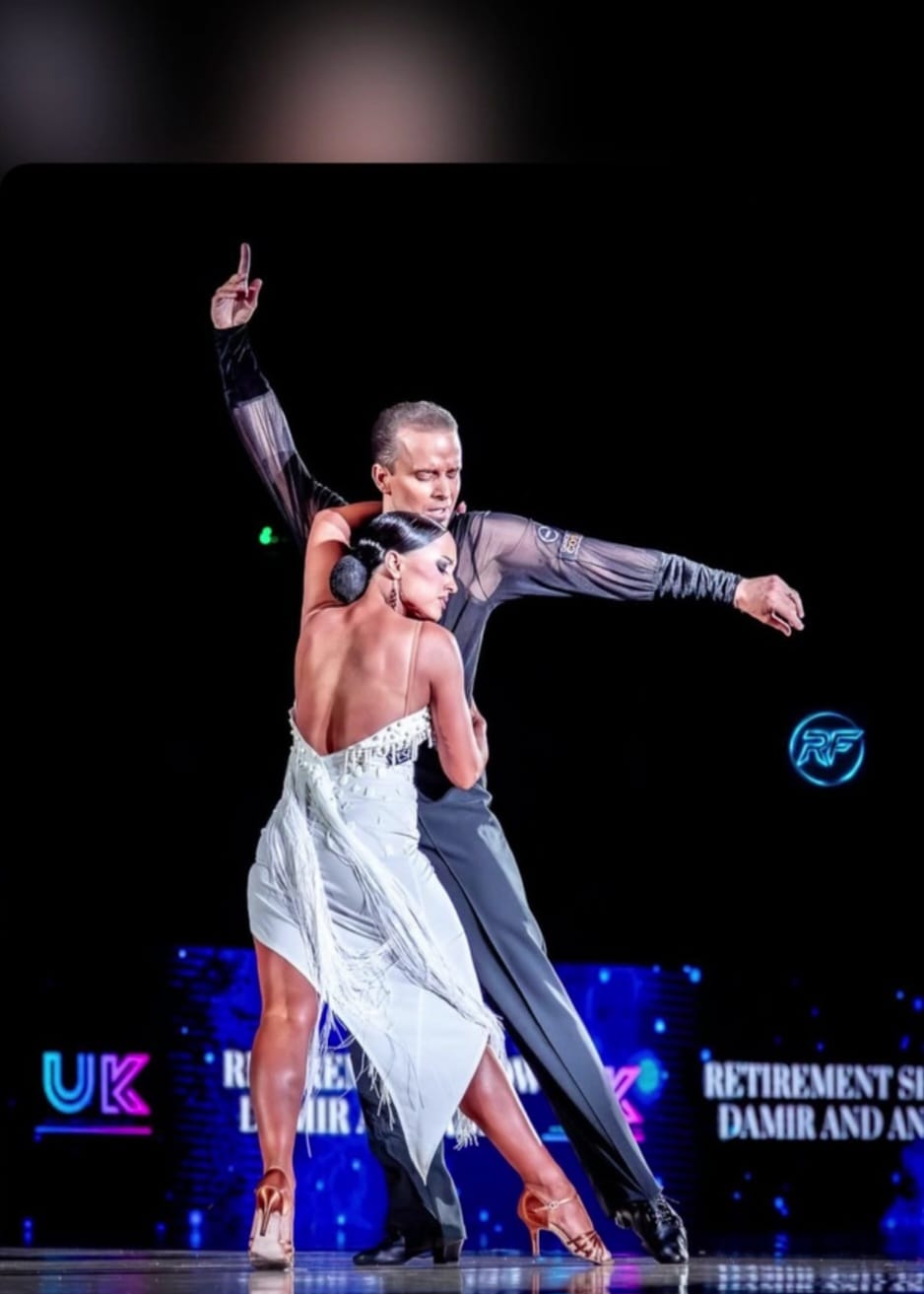 Tekmovalna upokojitev Damirja in Anne Halužan